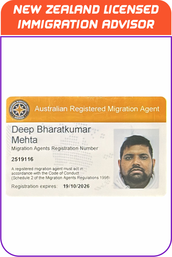 license New Zealand with Myra Visa
